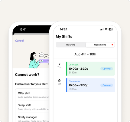 Enable flexible schedules