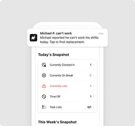 Track real-time activities